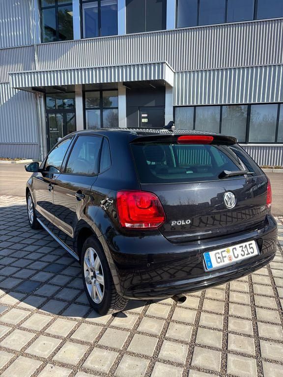 Gebraucht VW Polo Highline 105 PS (77 kW) 2011 Schwarz Kleinwagen