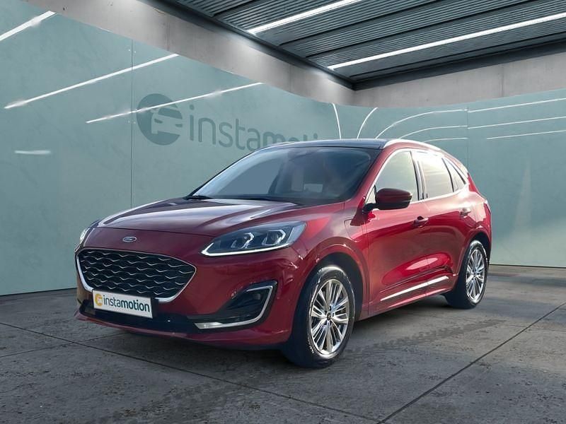 Rot Gebraucht 2021 Ford Kuga Vignale SUV | 24.149 € (Fairer Preis) - Bild 1/4
