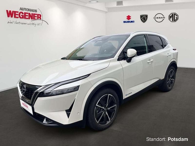 Brilliant white (m) Gebraucht 2024 Nissan Qashqai Tekna+ SUV | 35.610 € (Fairer Preis) - Bild 1/4