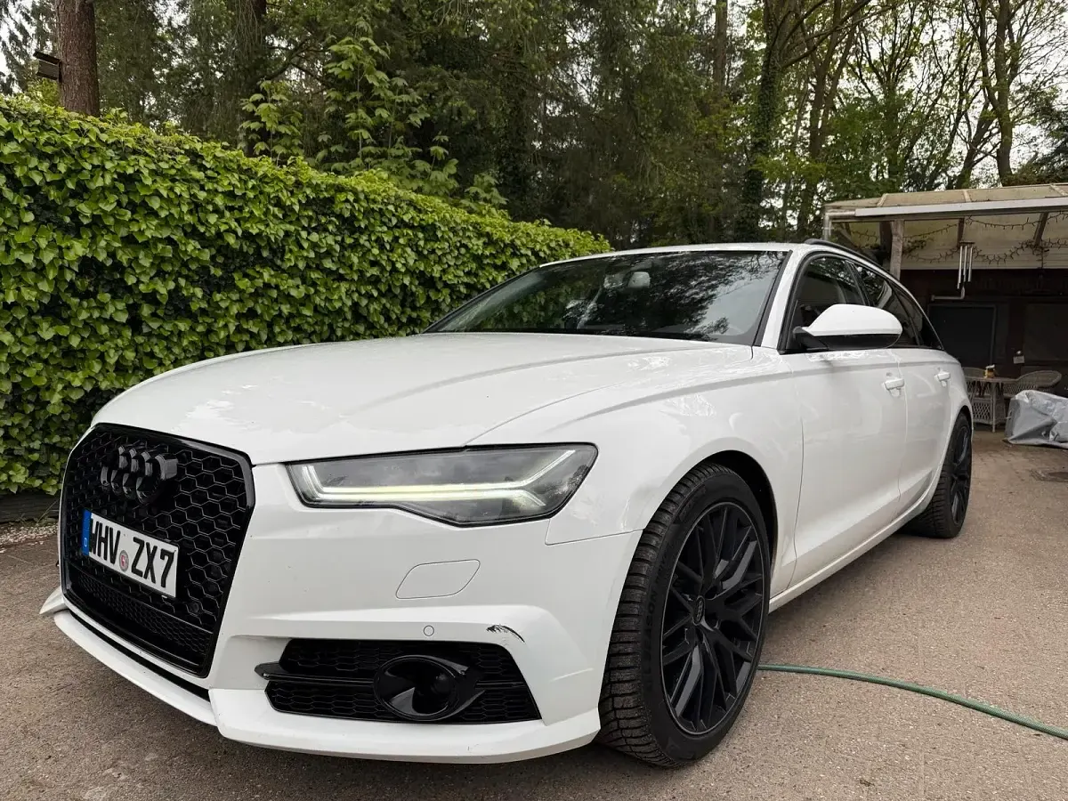 Gebraucht Audi A6 S-Line 190 PS (139 kW) 2014 Weiß Kombi