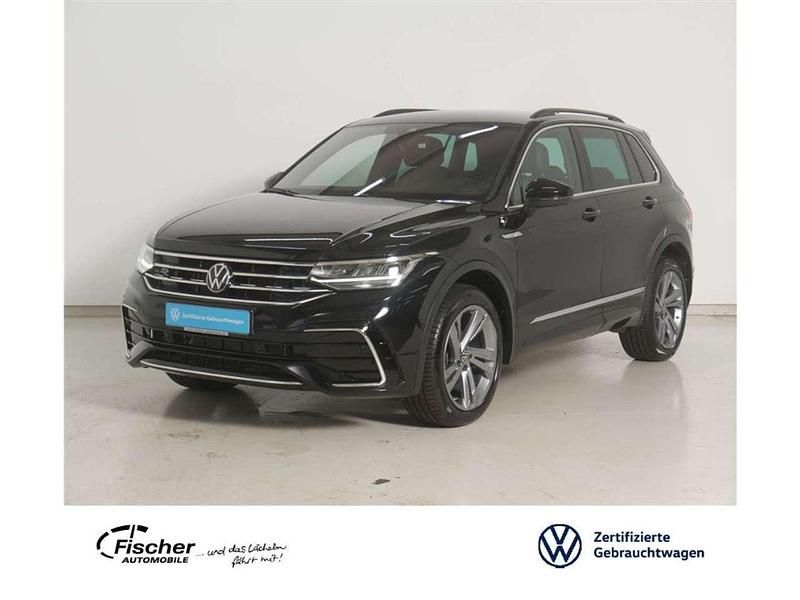 Schwarz Gebraucht 2024 VW Tiguan R-line SUV | 38.980 € (Guter Preis) - Bild 1/3