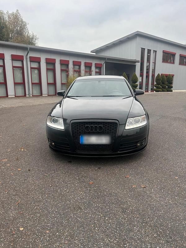 Schwarz Gebraucht 2008 Audi A6 S-Line Limousine | 5.500 € - Bild 1/4