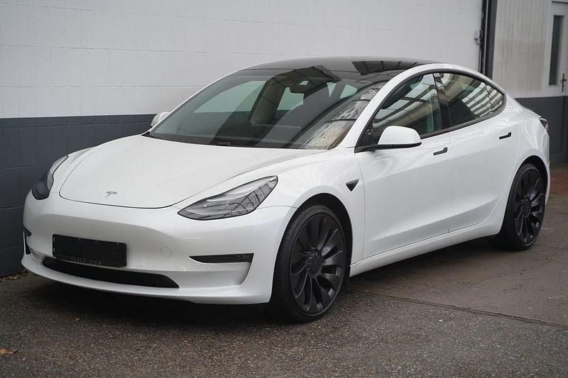 Gebraucht Tesla Model 3 Performance 392 kW (534 PS) 2021 Weiß Limousine