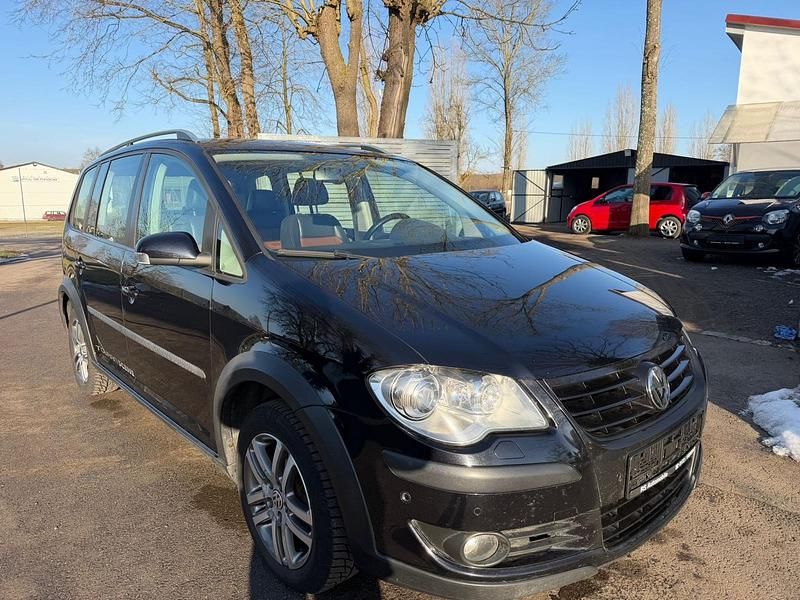 Gebraucht VW Touran Cross 170 PS (125 kW) 2007 Schwarz Van / Kleinbus