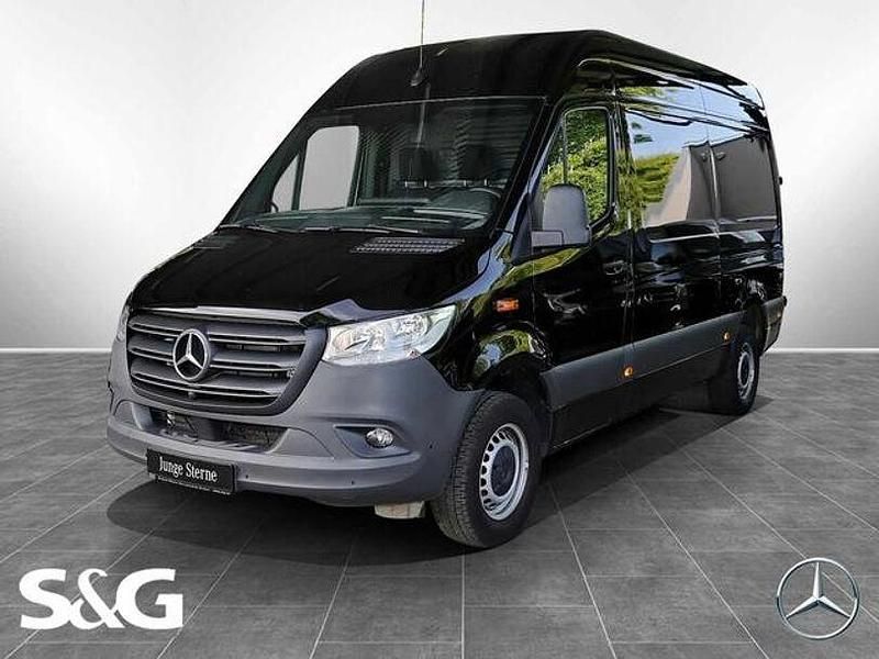 Schwarz Gebraucht 2023 Mercedes Sprinter Van | 35.664 € (Guter Preis) - Bild 1/4
