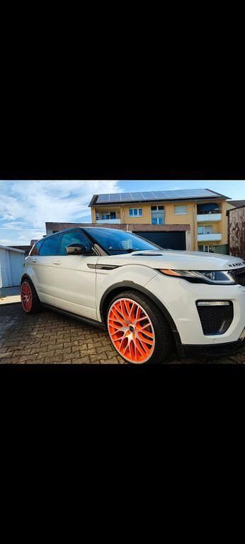 Weiß Gebraucht 2018 Land Rover Range Rover evoque HSE Dynamic SUV | 22.900 € - Bild 1/4