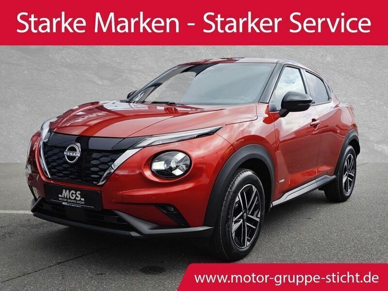 Fuji sunset red Gebraucht 2024 Nissan Juke N-Connecta SUV | 27.490 € (Etwas zu teuer) - Bild 1/4