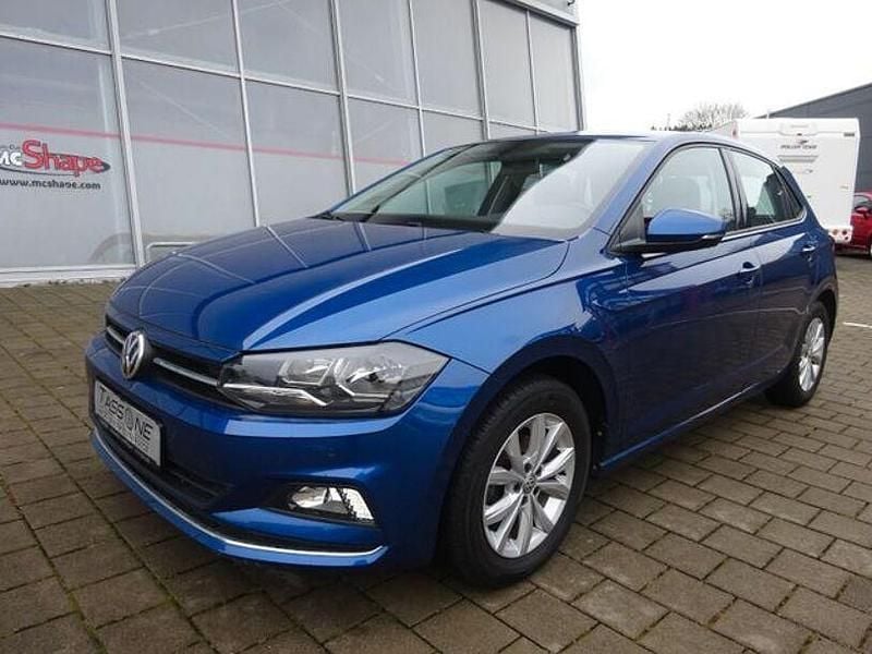 Gebraucht VW Polo Highline 95 PS (69 kW) 2018 Blau Limousine