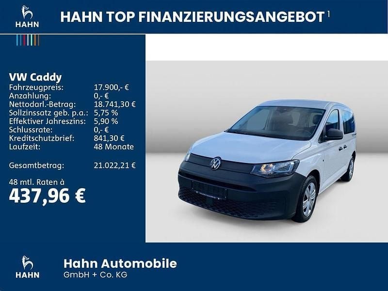 Gebraucht VW Caddy 114 PS (83 kW) 2021 Weiß Van / Kleinbus