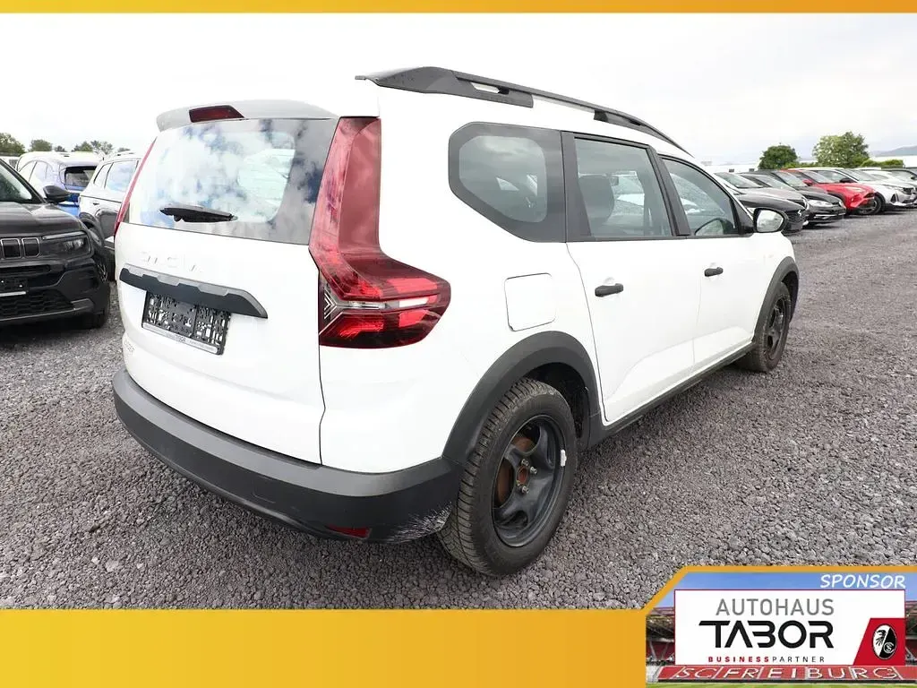Gebraucht Dacia Jogger Expression 101 PS (74 kW) 2023 Weiß Van / Kleinbus