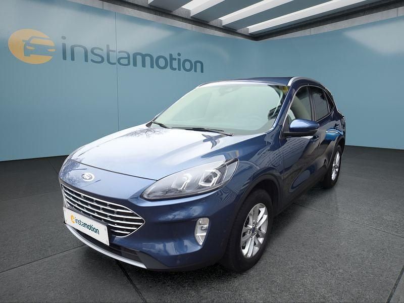 Blau Gebraucht 2021 Ford Kuga SUV | 25.599 € (Etwas zu teuer) - Bild 1/4