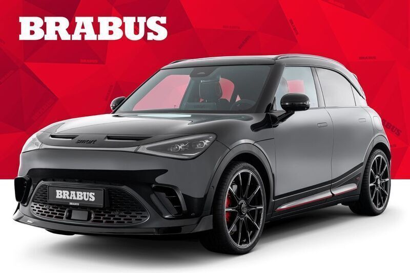 Schwarz Gebraucht 2025 Smart #1 Brabus SUV | 67.711 € - Bild 1/4