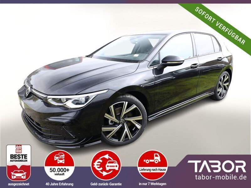 Schwarz (deep black pearl) Gebraucht 2024 VW Golf VIII R-line Limousine | 31.488 € (Fairer Preis) - Bild 1/4