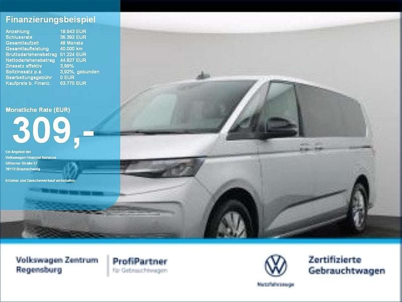 Reflexsilber metallic Gebraucht 2024 VW T7 Style Van | 63.770 € (Teuer) - Bild 1/3