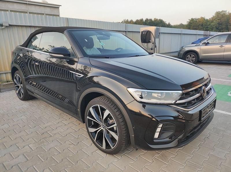 Schwarz Neu 2025 VW T-Roc Cabriolet R-line Cabrio | 39.984 € (Superpreis) - Bild 1/4