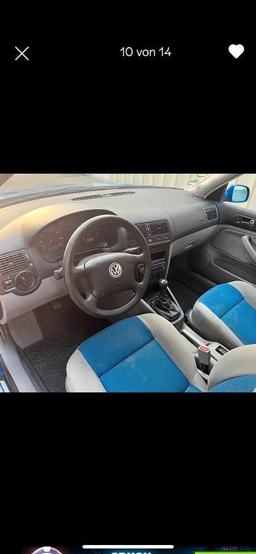 Gebraucht VW Golf IV 75 PS (55 kW) 2001 Blau Limousine