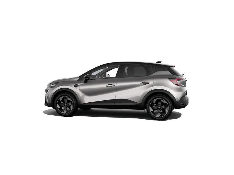 Neu Renault Captur Techno 114 PS (83 kW) 2025 Stahlgrau mit dach in black pearlschwarz (grau) SUV
