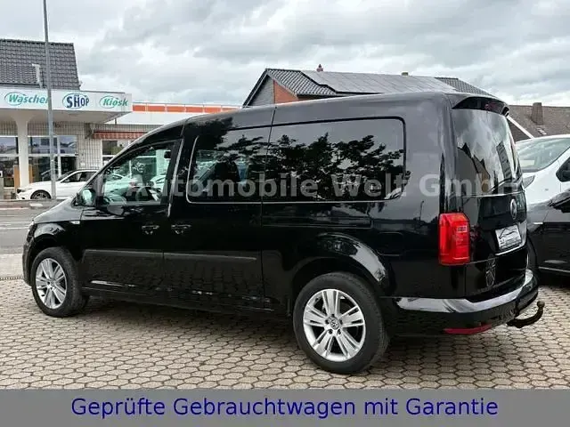 Gebraucht VW Caddy Maxi Trendline 102 PS (75 kW) 2015 Schwarz Van / Kleinbus