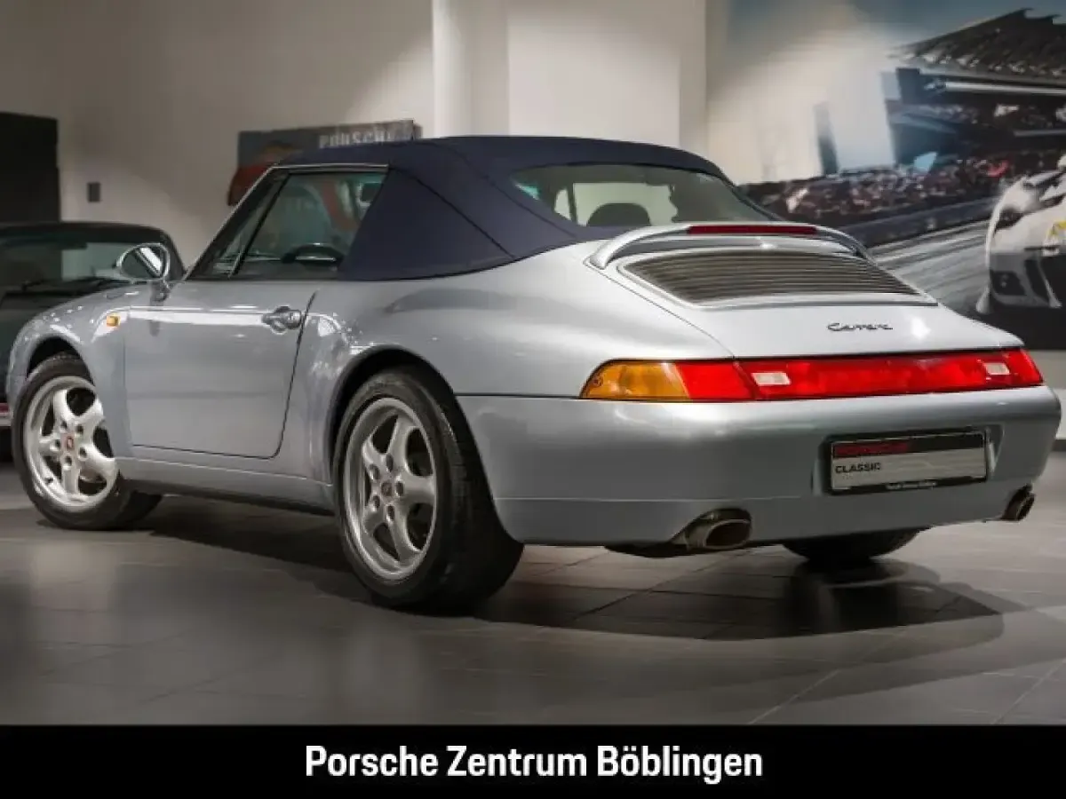 Gebraucht Porsche 911 Carrera Cabriolet 272 PS (200 kW) 1994 Silber Cabrio