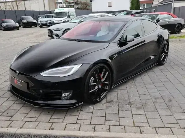 Usado Tesla Model S Performance 580 kW (789 CV) 2019 Negro Utilitario