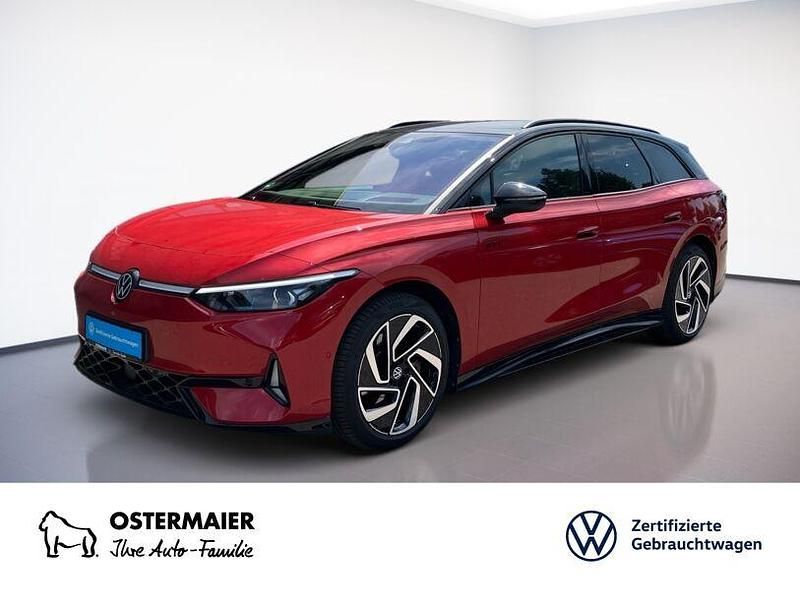 Rot Gebraucht 2024 VW ID.7 GTX Limousine | 51.540 € (Fairer Preis) - Bild 1/4
