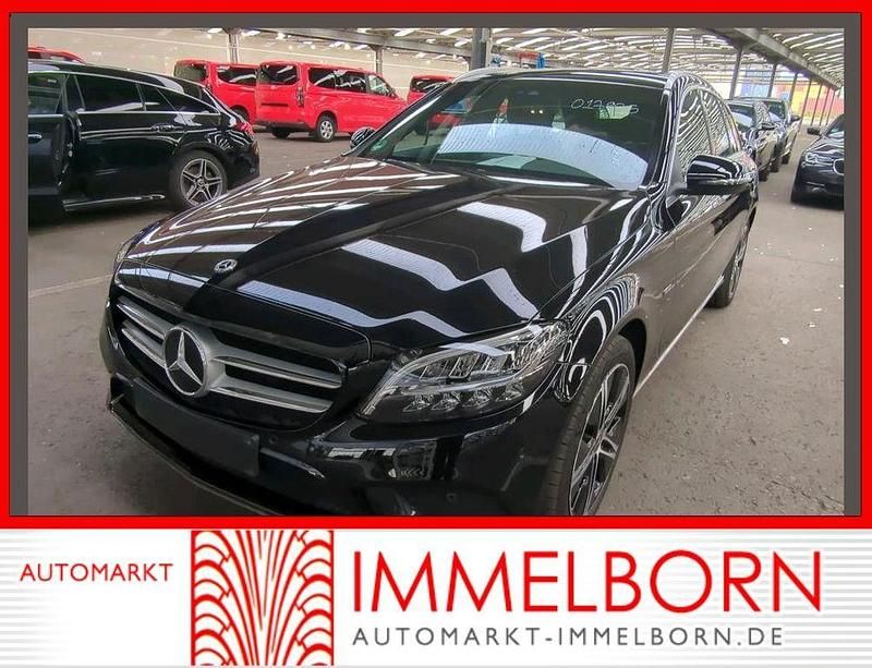 Schwarz Gebraucht 2020 Mercedes C300e Avantgarde Kombi | 24.400 € (Superpreis) - Bild 1/4