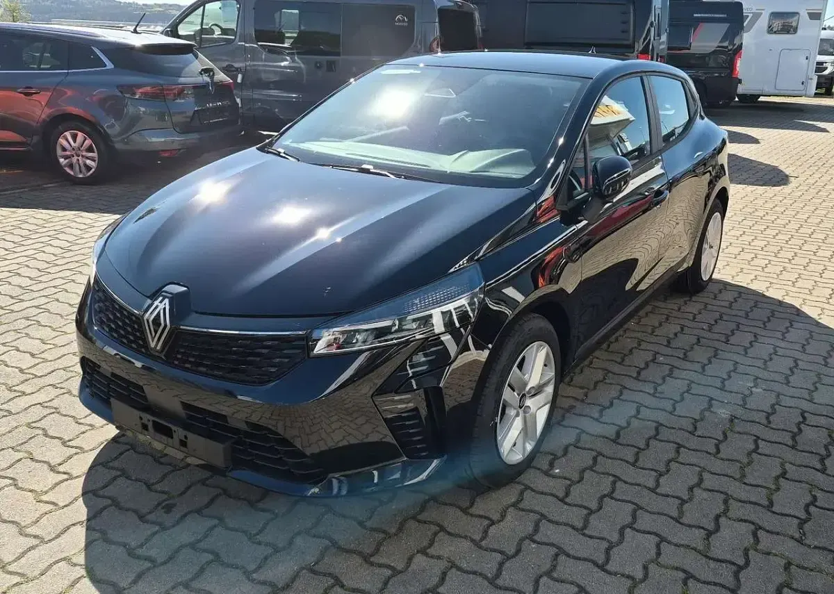 Uusi Renault Clio V 91 HP (66 kW) 2025 Musta Viistoperä