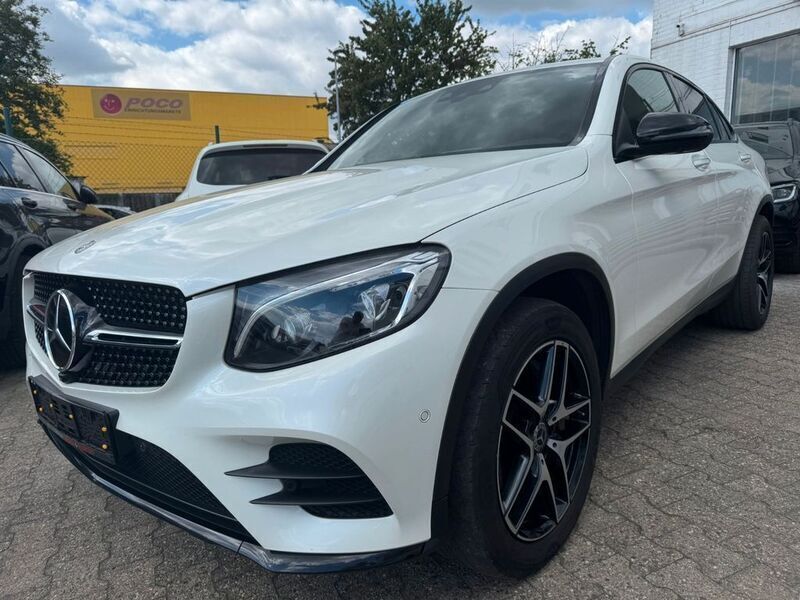 Weiß Gebraucht 2018 Mercedes GLC350 AMG Coupé | 29.299 € (Guter Preis) - Bild 1/4