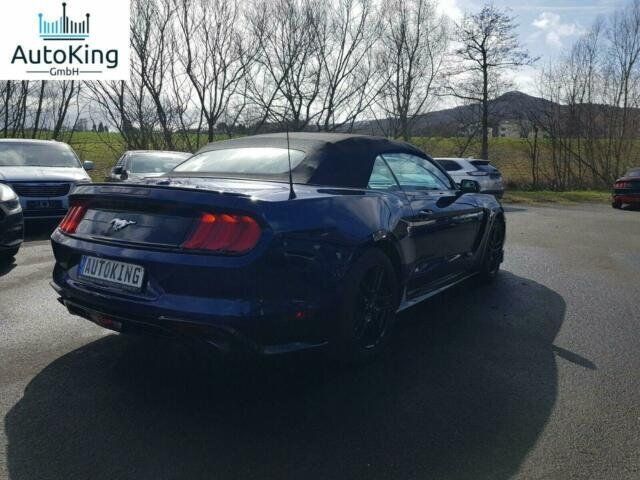 Gebraucht Ford Mustang 317 PS (233 kW) 2018 Blau metallic Cabrio
