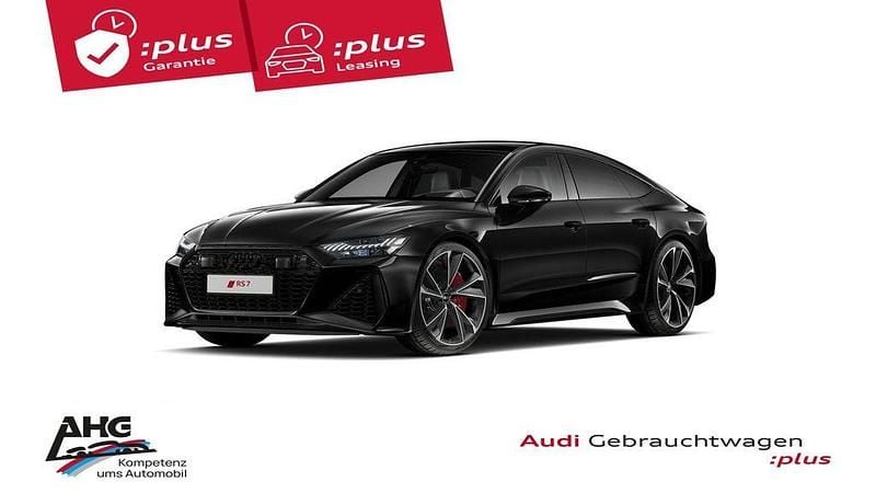 Mythosschwarz metallic Gebraucht 2025 Audi RS7 Sportback Sport Kleinwagen | 149.157 € - Bild 1/3