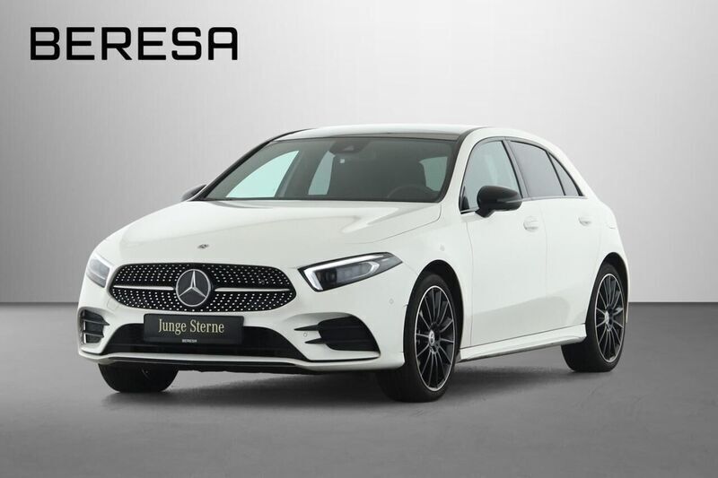 Unilack polarweiß Gebraucht 2022 Mercedes A250 AMG Limousine | 31.780 € (Etwas zu teuer) - Bild 1/4