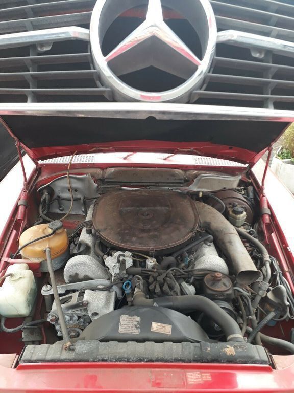 Gebraucht Mercedes SL450 224 PS (164 kW) 1976 Rot Cabrio