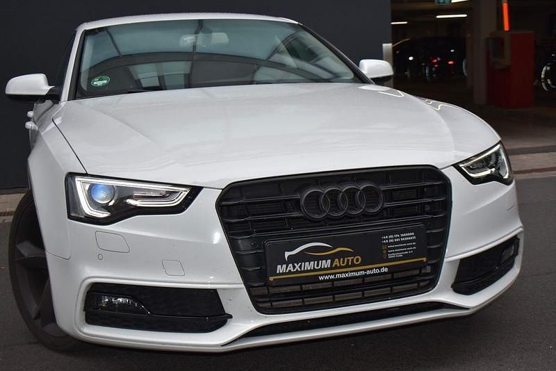 Weiß Gebraucht 2016 Audi A5 Sportback S-Line Limousine | 17.300 € (Guter Preis) - Bild 1/4