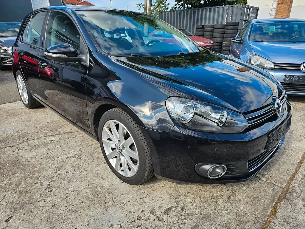 Gebraucht VW Golf VI Highline 140 PS (102 kW) 2008 Schwarz Kleinwagen