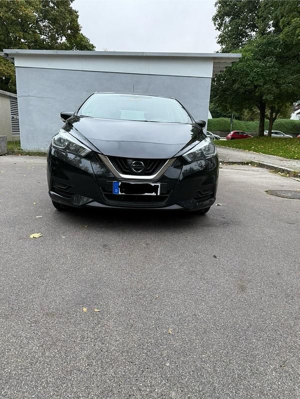 Schwarz Gebraucht 2017 Nissan Micra Kleinwagen | 7.900 € (Superpreis) - Bild 1/4