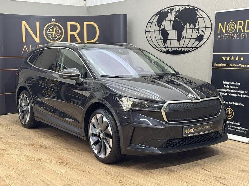 Gebraucht Skoda Enyaq iV 150 kW (204 PS) 2021 Schwarzmagic perlef (metallic) SUV