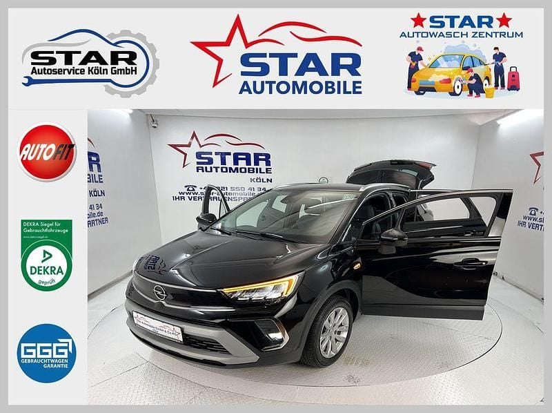 Schwarz Gebraucht 2022 Opel Crossland Elegance SUV | 15.990 € (Fairer Preis) - Bild 1/4