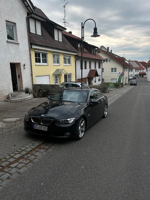Schwarz Gebraucht 2007 BMW 335 Cabriolet Cabrio | 14.300 € (Superpreis) - Bild 1/4