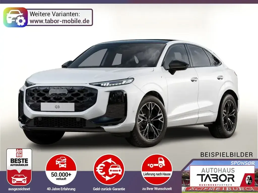 Neu Audi Q3 Sport 204 PS (150 kW) 2026 Weiß SUV