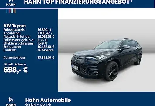 Gebraucht VW Tayron R-line 193 PS (141 kW) 2026 Schwarz SUV