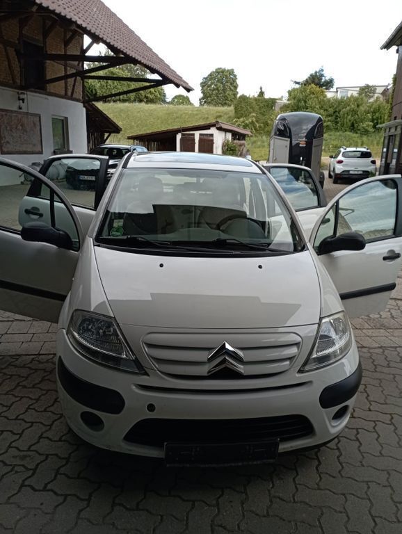 Weiß Gebraucht 2009 Citroën C3 Tonic Kleinwagen | 1.399 € (Guter Preis) - Bild 1/4