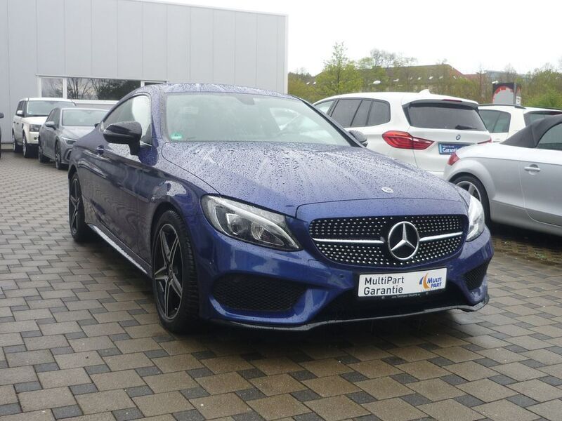 Gebraucht Mercedes C300 AMG line 245 PS (180 kW) 2017 Blau Coupé