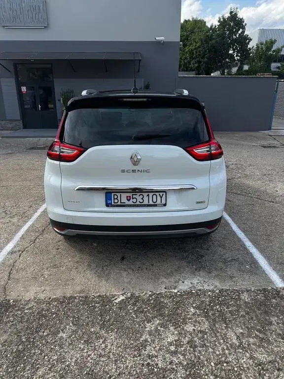 Gebraucht Renault Grand Scénic IV Intens 110 PS (80 kW) 2017 Weiß Van / Kleinbus