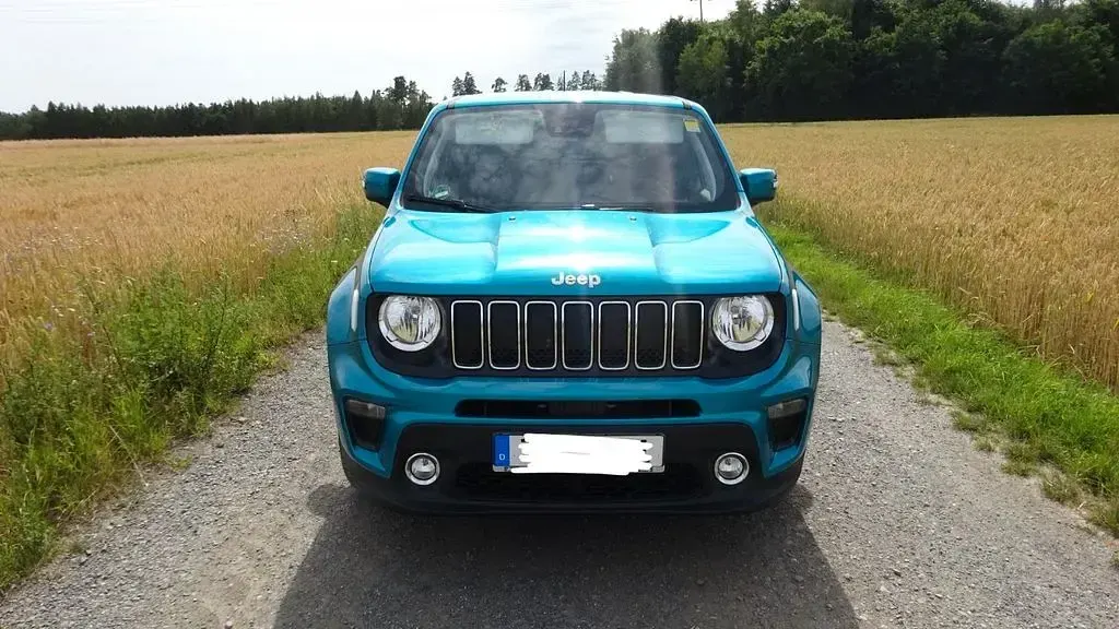 Gebraucht Jeep Renegade Longitude 120 PS (88 kW) 2021 Blau SUV