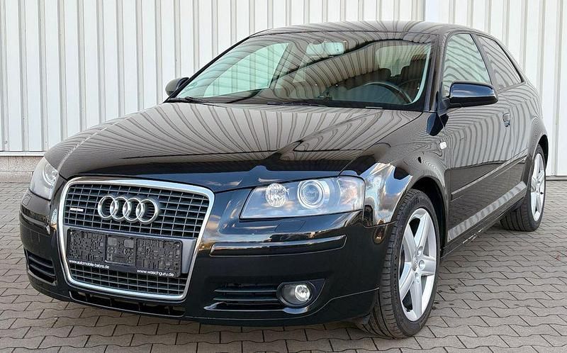 Schwarz Gebraucht 2008 Audi A3 Ambition Kleinwagen | 4.350 € (Guter Preis) - Bild 1/4