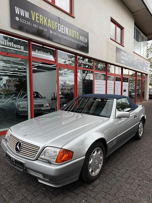 Grau Gebraucht 1993 Mercedes SL500 Cabrio | 22.990 € - Bild 1/4