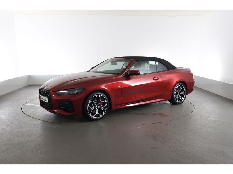 Rot Gebraucht 2024 BMW 430 Cabriolet M Sport Cabrio | 56.960 € (Teuer) - Bild 1/4
