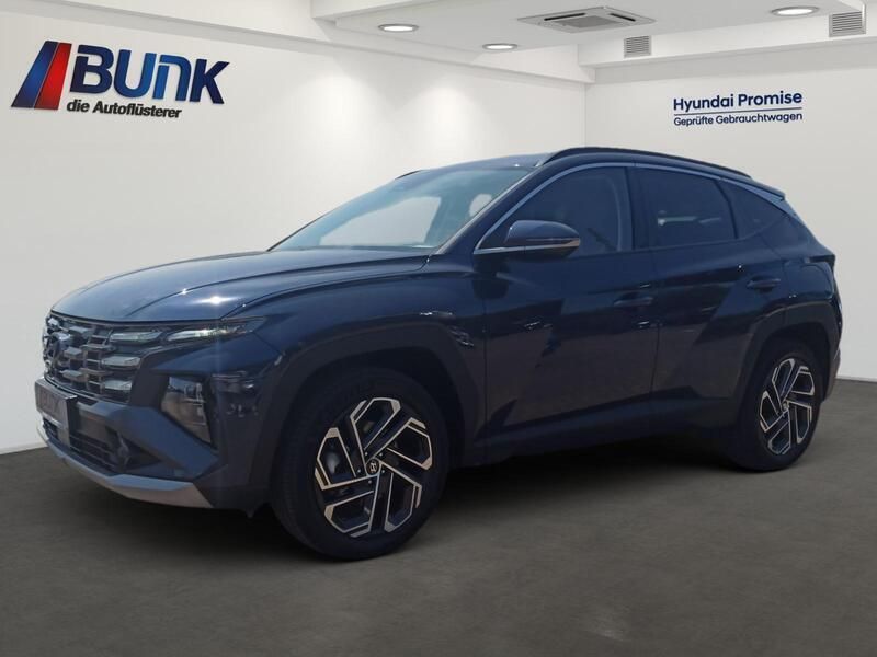 Sailing blue Gebraucht 2024 Hyundai Tucson Prime SUV | 42.990 € (Fairer Preis) - Bild 1/4