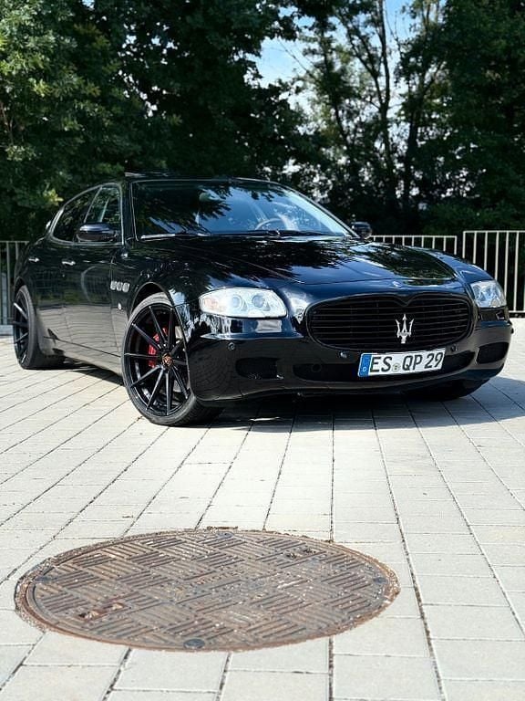 Schwarz Gebraucht 2008 Maserati Quattroporte GT Limousine | 16.000 € (Fairer Preis) - Bild 1/4