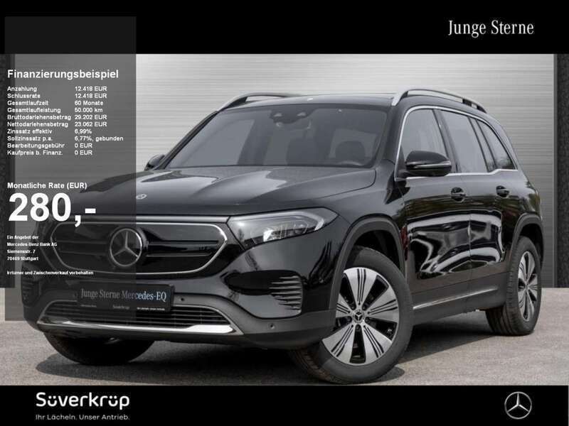 Schwarz Gebraucht 2023 Mercedes EQB250 Progressive SUV | 34.500 € (Guter Preis) - Bild 1/2